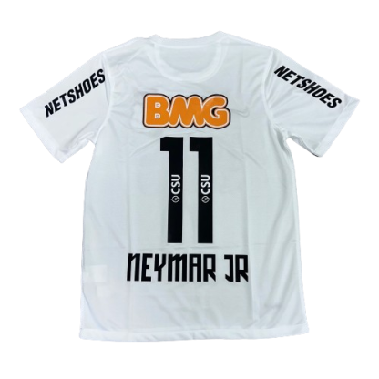 Santos FC Home Neymar Jr 11 Retro Jersey 2011-2012