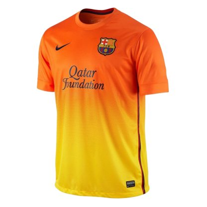 Barcelona Away Retro Jersey 12-13