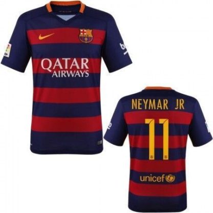 Barcelona NEYMAR JR 11 Home Jersey 15-16