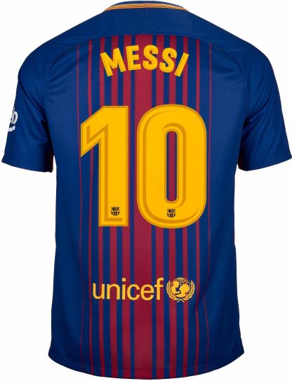 Barcelona Messi 10 Home Jersey 17-18