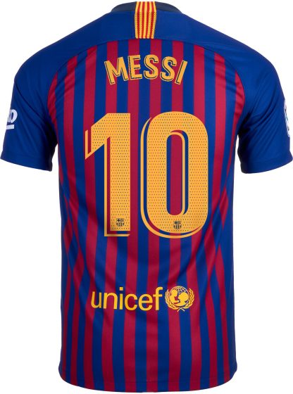 Barcelona Messi 10 Home Jersey 18-19