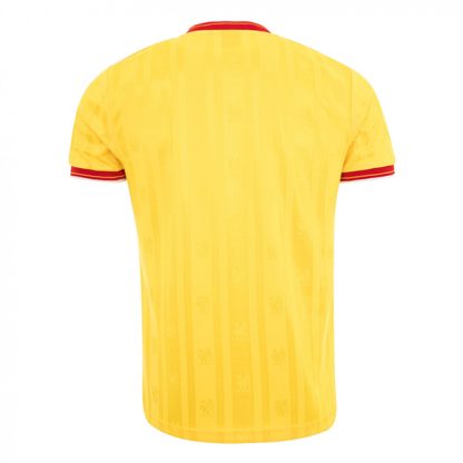 Liverpool Away Yellow Retro Jersey 1985-1986 - Image 2