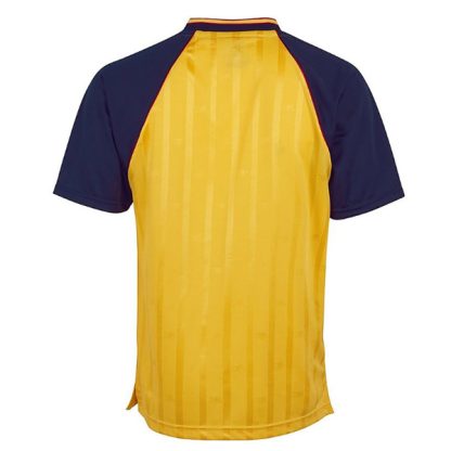 Arsenal Away Yellow Retro Jersey 1988-1990 - Image 2