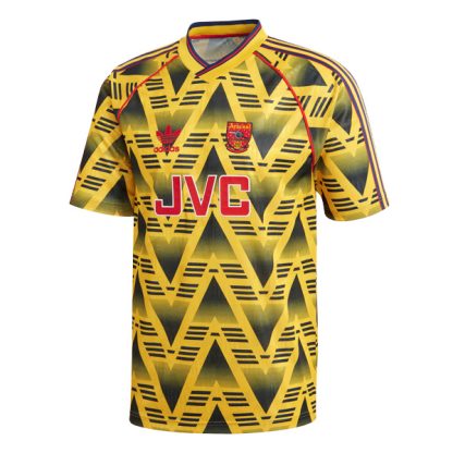 Arsenal Away Yellow Retro Jersey Shirt 1991-1993