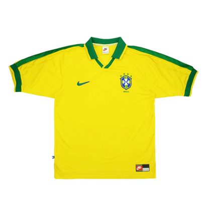 Brazil Home Retro Jersey 1997