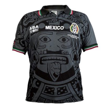 Mexico Third Black Retro Jersey 1998