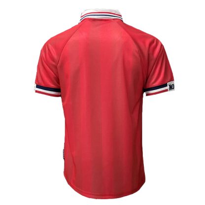 Norway Home Retro Jersey 1998 - Image 2