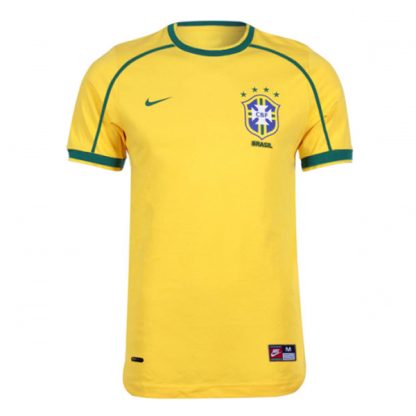 Brazil World Cup Home Retro Jersey 1998