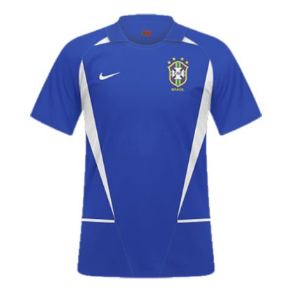 Brazil away retro jersey 2002