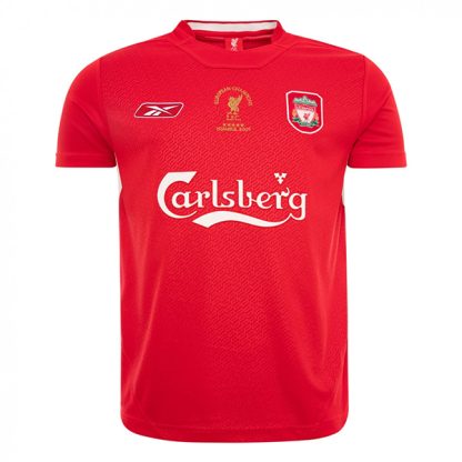 Liverpool FC Istanbul UCL Final Home Jersey 2004-2005