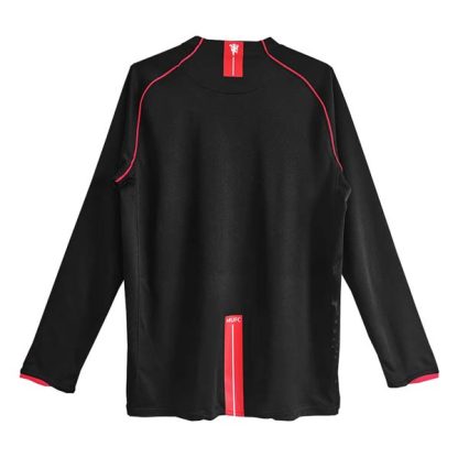 Manchester United Away Long Sleeve Retro Jersey 2007-08 - Image 2