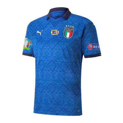 2020 Italy Home Euro Cup Final Jersey