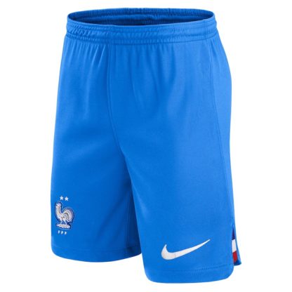 France Away Soccer Short Blue 2022