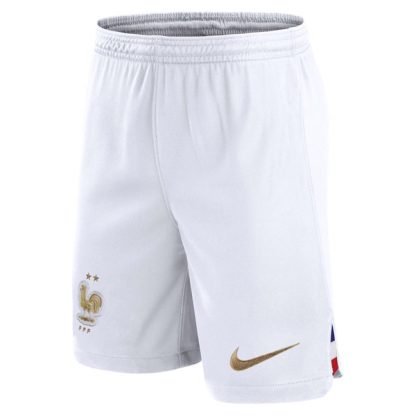 France Home Soccer Short White 2022