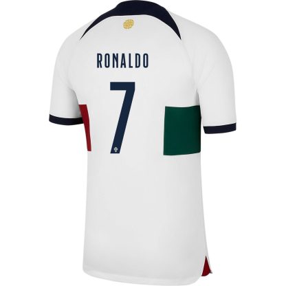 Portugal Ronaldo 7 Away Jersey 2022