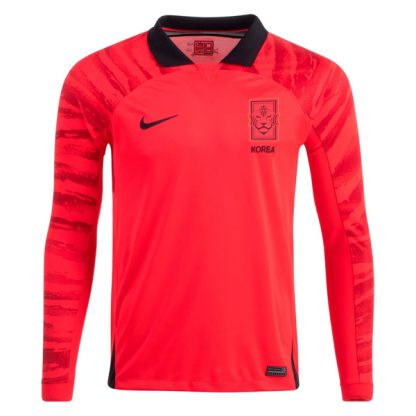 South Korea Home World Cup Long Sleeve Jersey 2022