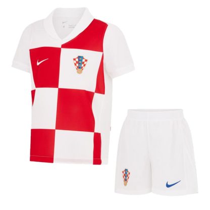 Croatia Home Jersey Kids Kit 2024