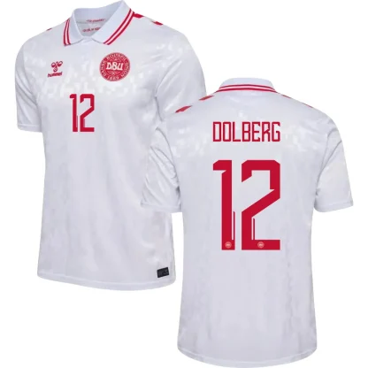 Denmark DOLBERG 12 Away Jersey 2024