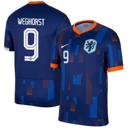 Netherlands Weghorst 9 Away Jersey 2024