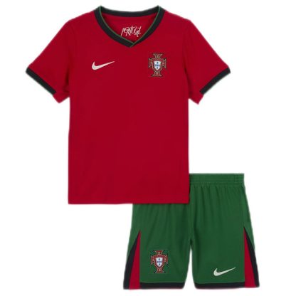 Portugal Home Jersey Kids Kit 2024