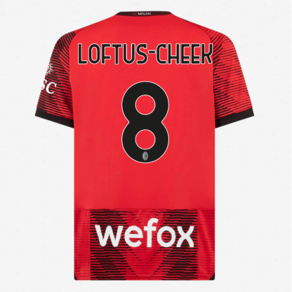 AC Milan LOFTUS-CHEEK 8 Home Jersey 23-24