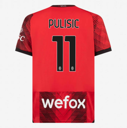 AC Milan PULISIC 11 Home Jersey 23-24