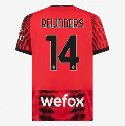 AC Milan REIJNDERS 14 Home Jersey 23-24