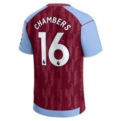 Aston Villa CHAMBERS 16 Home Jersey 23-24