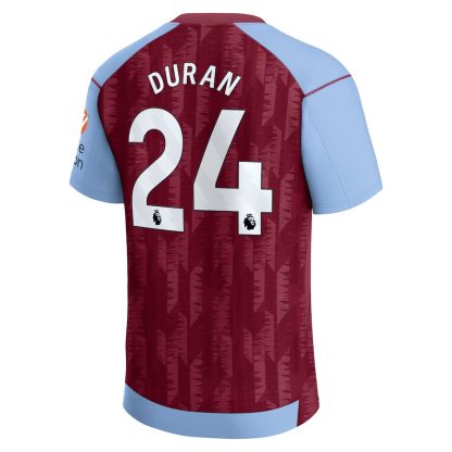 Aston Villa DURAN 24 Home Jersey 23-24