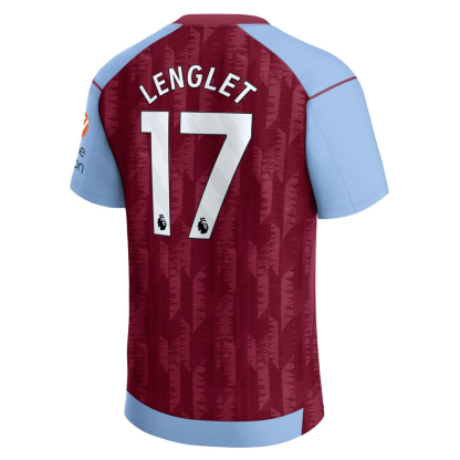 Aston Villa LENGLET 17 Home Jersey 23-24