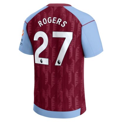 Aston Villa ROGERS 27 Home Jersey 23-24