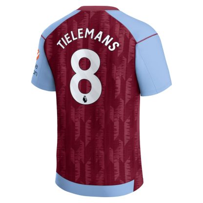 Aston Villa TIELEMANS 8 Home Jersey 23-24