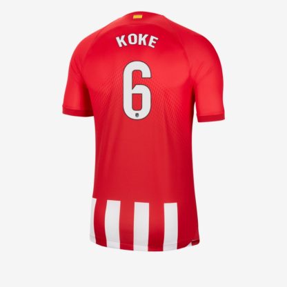 Atlético Madrid KOKE 6 Home Jersey 23-24