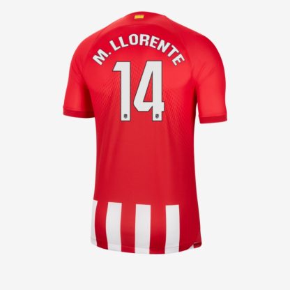 Atlético Madrid M. LLORENTE 14 Home Jersey 23-24