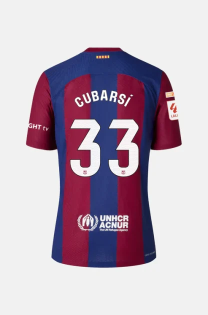 Barcelona CUBARSÍ 33 Home Jersey 23-24