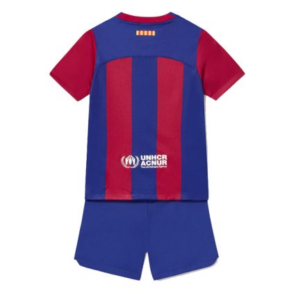 Barcelona Home Jersey Kids Kit 23-24 - Image 2