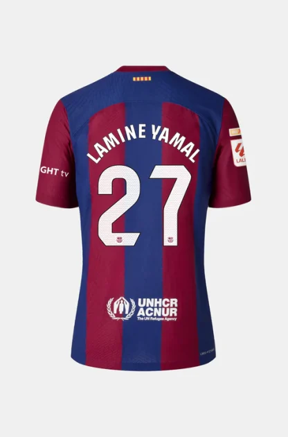 Barcelona LAMINE YAMAL 27 Home Jersey 23-24