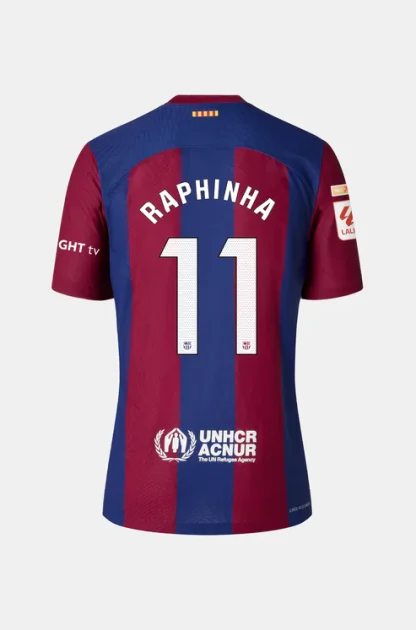 Barcelona RAPHINHA 11 Home Jersey 23-24