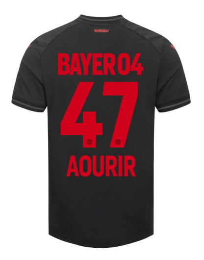 Bayer 04 Leverkusen AOURIR 47 Home Jersey  23-24