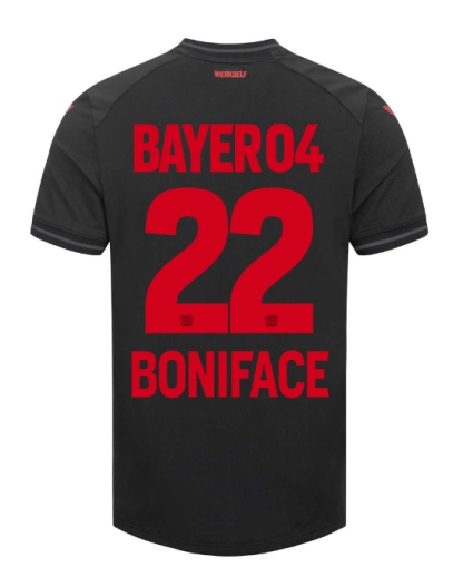 Bayer 04 Leverkusen BONIFACE 22 Home Jersey  23-24