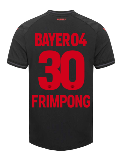 Bayer 04 Leverkusen FRIMPONG 30 Home Jersey 23-24