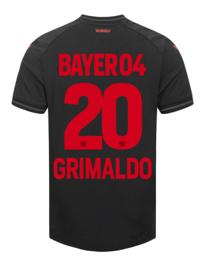 Bayer 04 Leverkusen GRIMALDO 20 Home Jersey 23-24