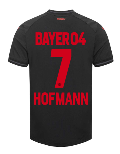 Bayer 04 Leverkusen HOFMANN 7 Home Jersey 23-24