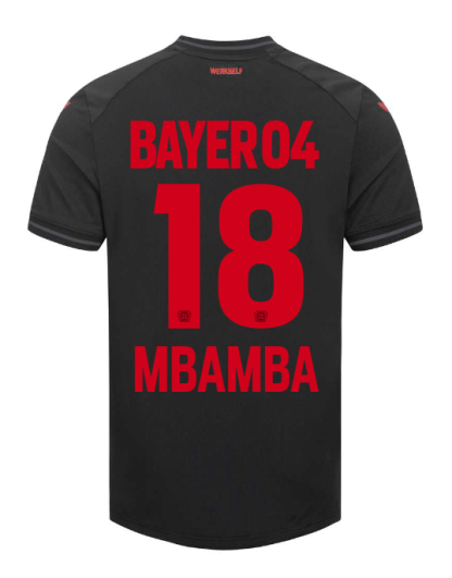 Bayer 04 Leverkusen MBAMBA 18 Home Jersey 23-24