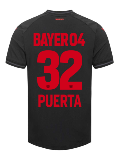 Bayer 04 Leverkusen PUERTA 32 Home Jersey 23-24