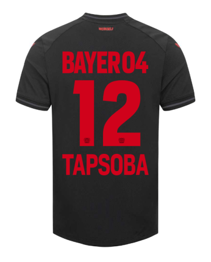 Bayer 04 Leverkusen TAPSOBA 12 Home Jersey  23-24