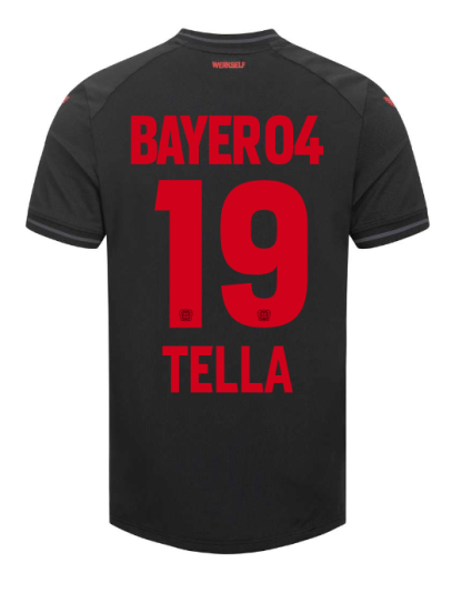 Bayer 04 Leverkusen TELLA 19 Home Jersey 23-24