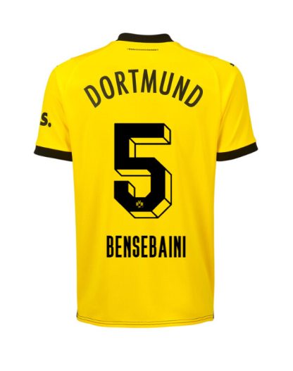 Borussia Dortmund Bensebaini 5 Home Jersey 23-24