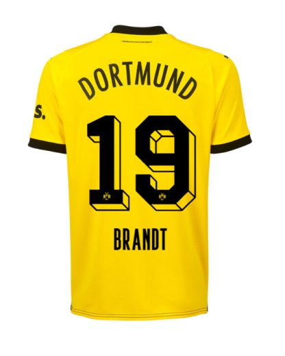 Borussia Dortmund Brandt 19 Home Jersey 23-24