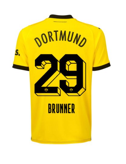 Borussia Dortmund Brunner 29 Home Jersey 23-24